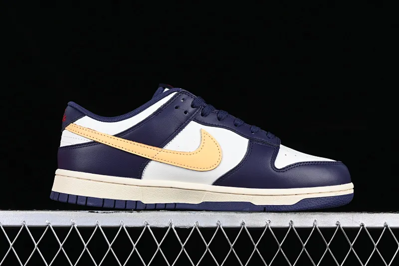 All categories Nk SB Dunk series Nk SB Dunk Low low-top sneakers Nk Dunk Low Retro "Navy Blue" purple gold white SB low-top casual sneakers FV8106-181